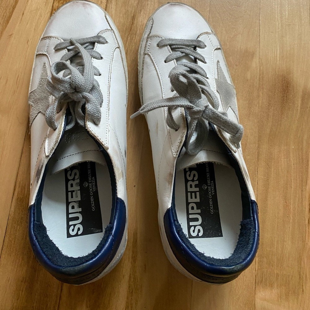 Golden Goose superstar sneakers (size European-37) Brand new.